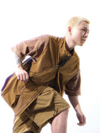 SS22/ 15 TH-062 Crossbody Bag Vest (Khaki)