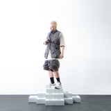 SS22/ 15 TH-062 Crossbody Bag Vest (Grey)