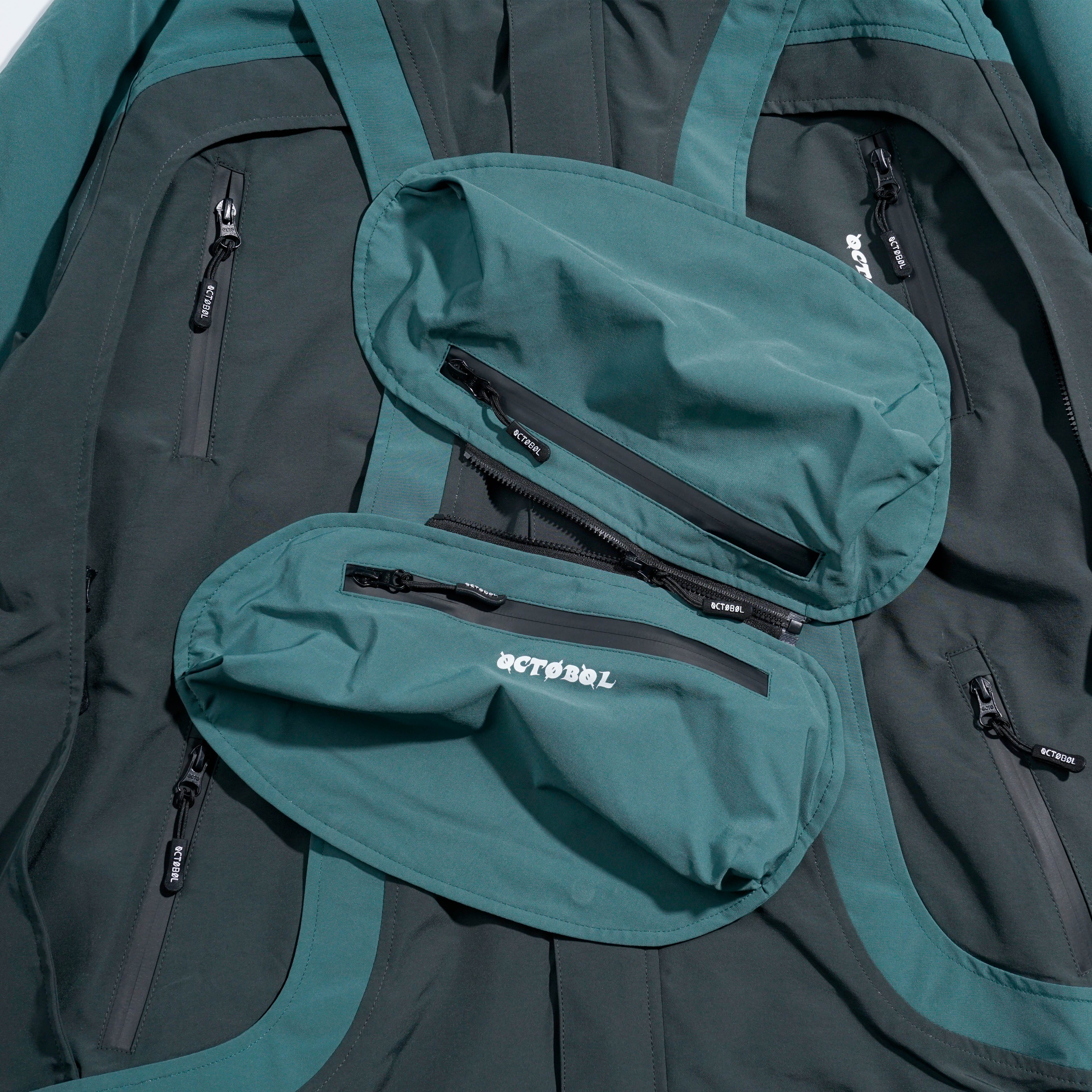 OSWB020 Double-layer Windbreaker (Green)