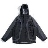 OSWB020 Double-layer Windbreaker (Black)