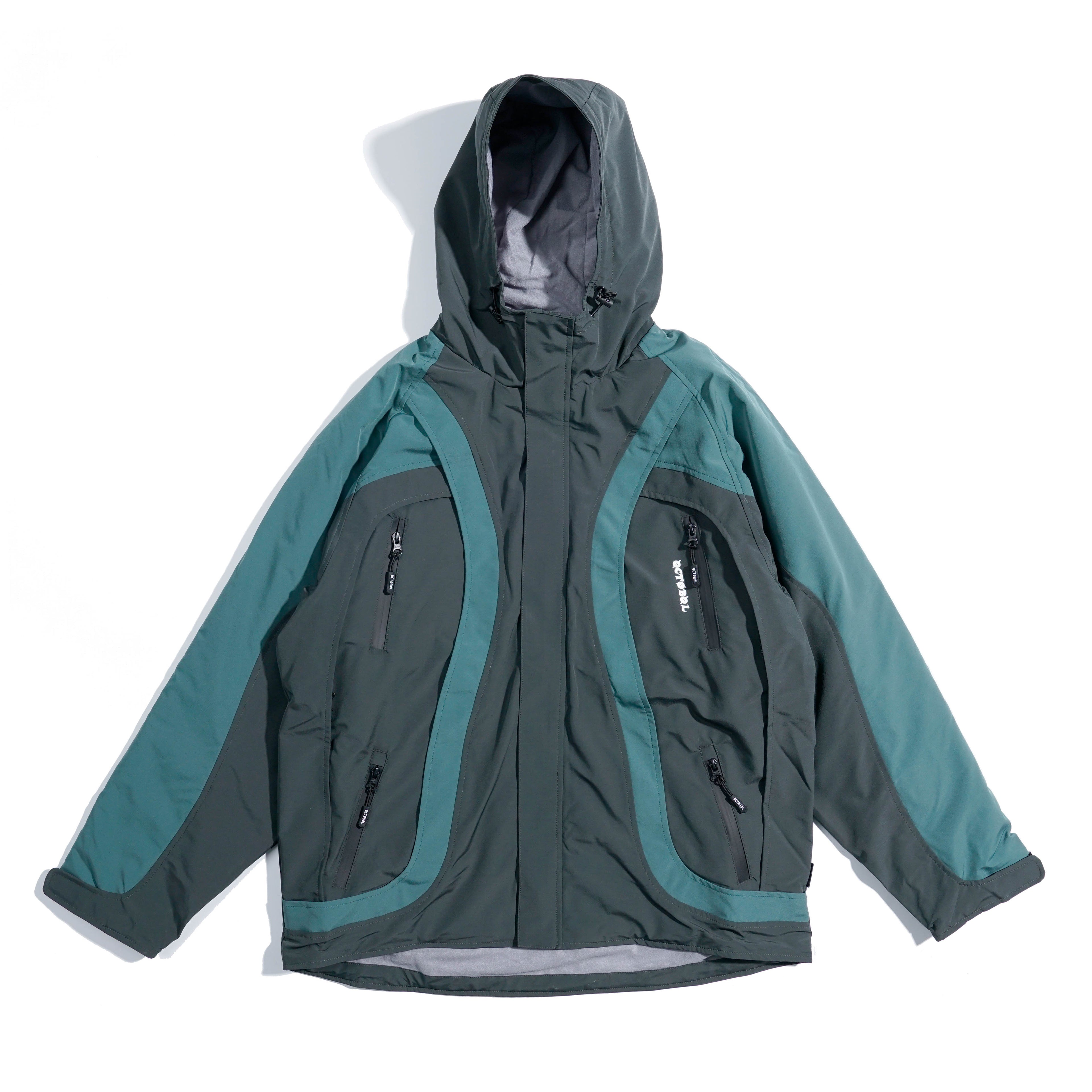 OSWB020 Double-layer Windbreaker (Green)