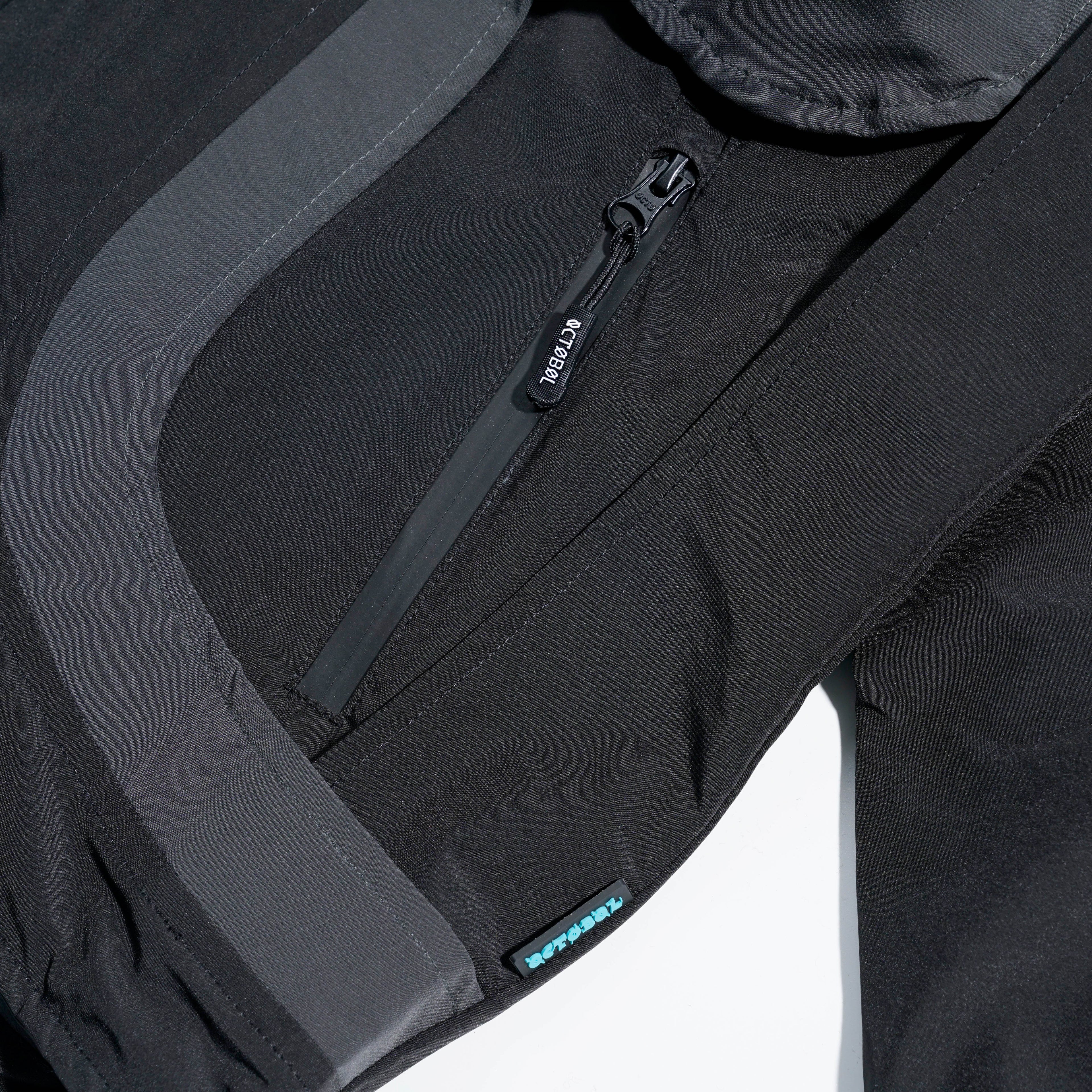 OSWB020 Double-layer Windbreaker (Black)