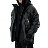 OSWB020 Double-layer Windbreaker (Black)