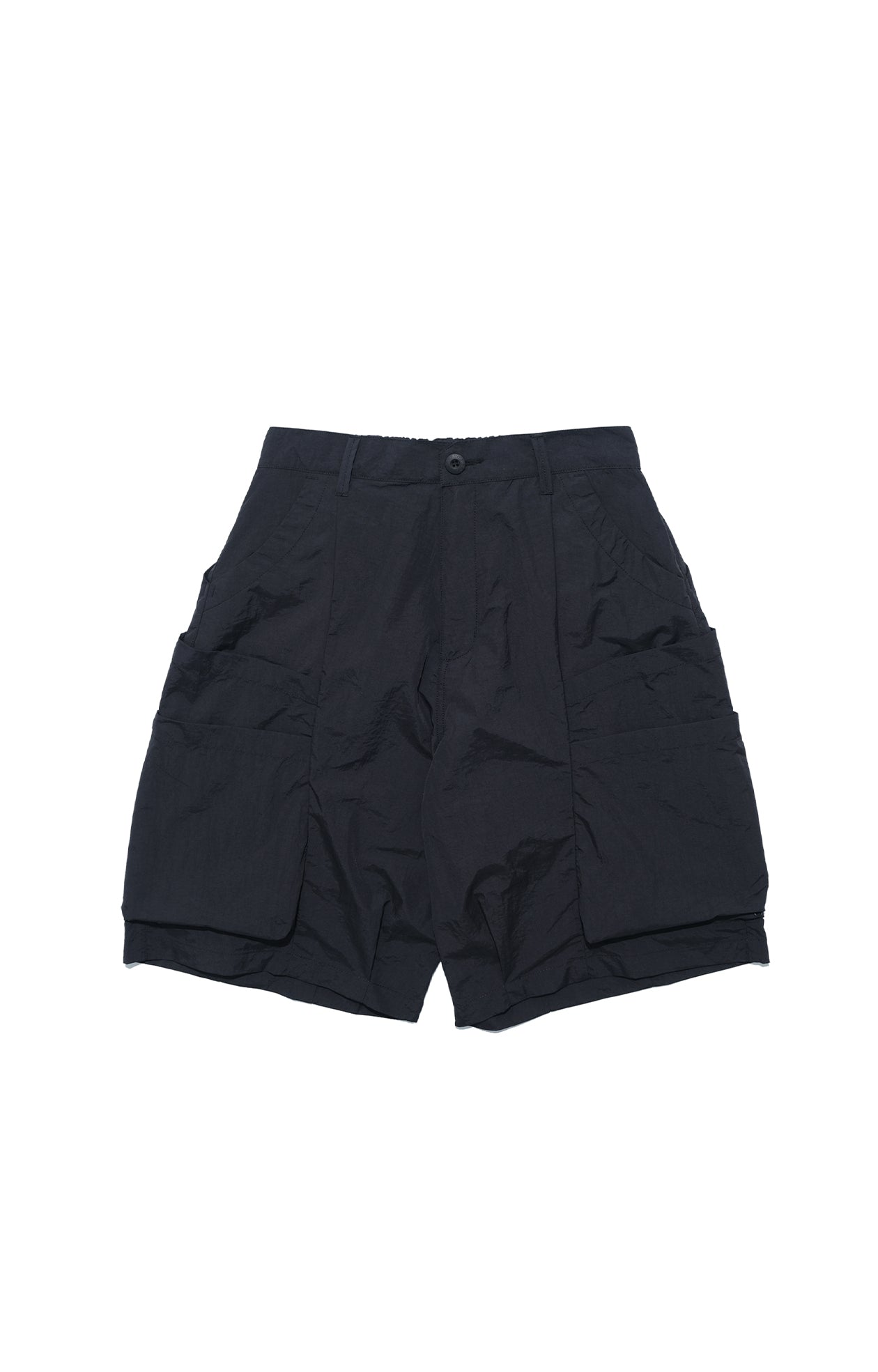 Capsule 02 / CS102 Nylon Layer Pocket Shorts (Black)
