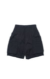 Capsule 02 / CS102 Nylon Layer Pocket Shorts (Black)