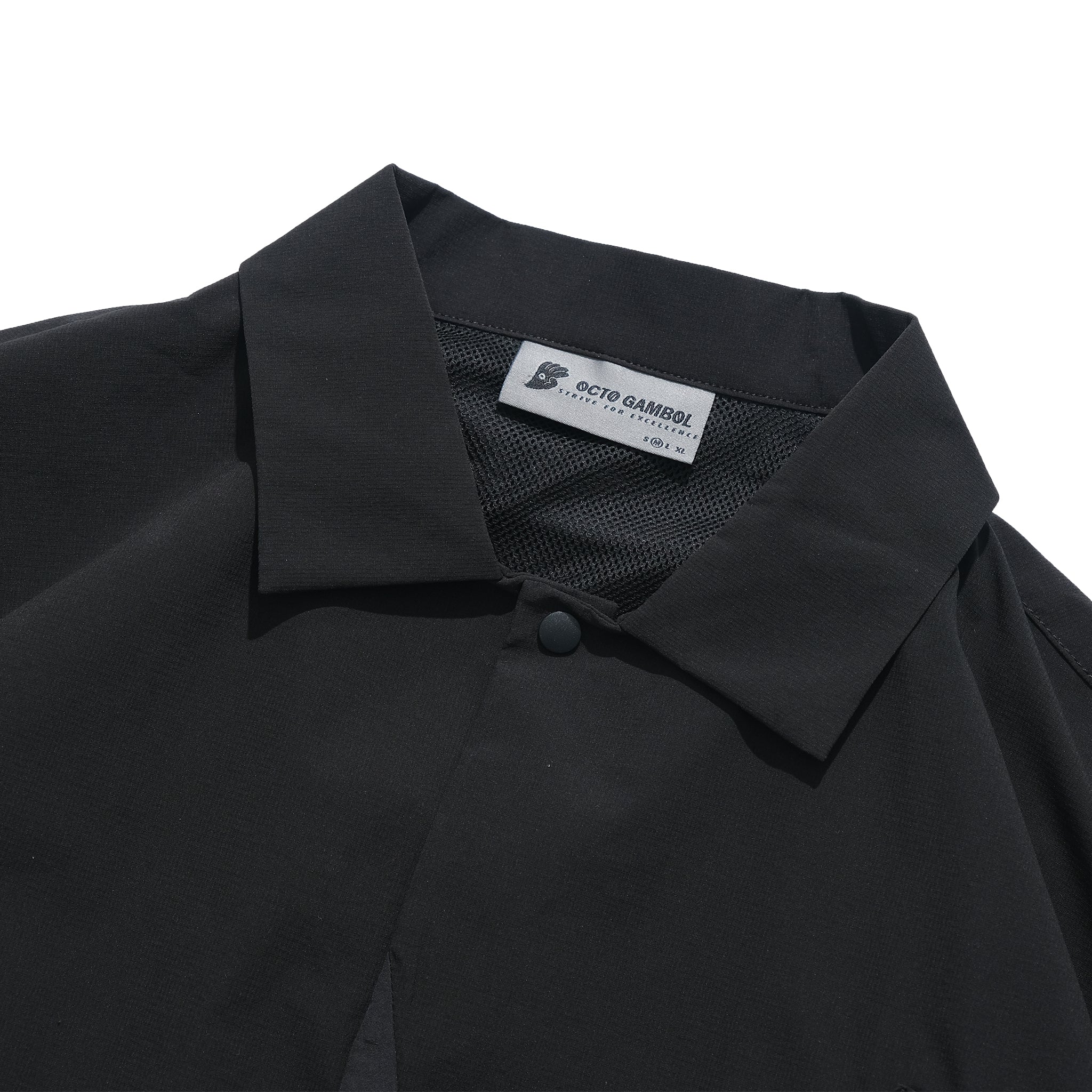 SS22/ 12 ST-074 Samue Shirt (Black)