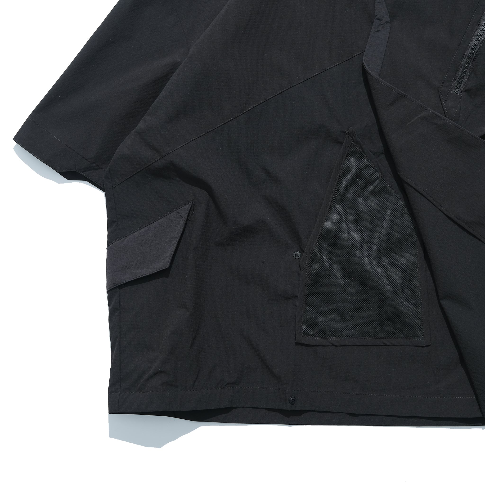 SS22/ 12 ST-074 Samue Shirt (Black)