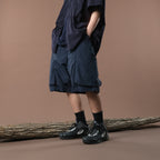 Capsule 02 / CS102 Nylon Layer Pocket Shorts (Navy)