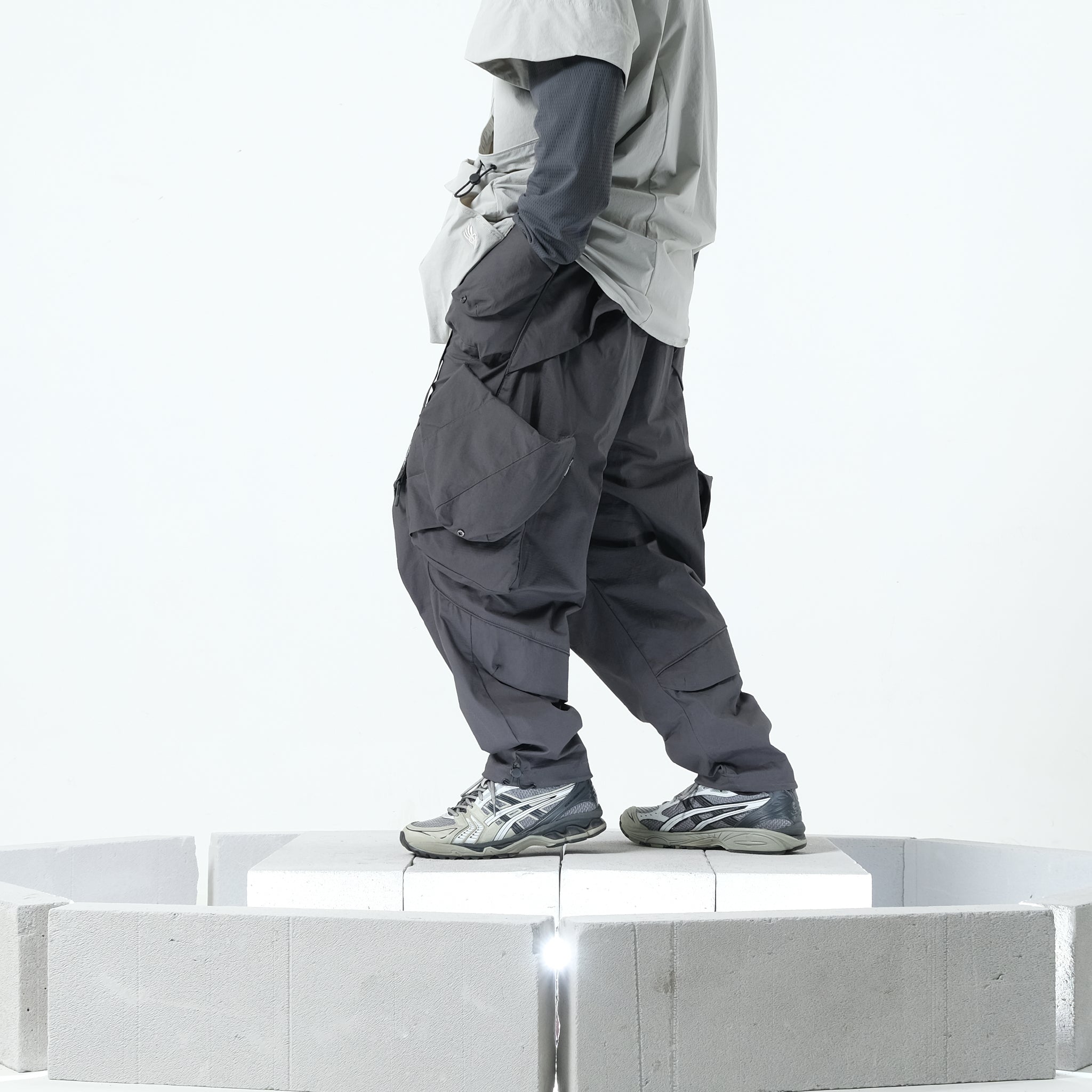 Pre-season LP-113 Expandable Box Pocket Pants (Grey)