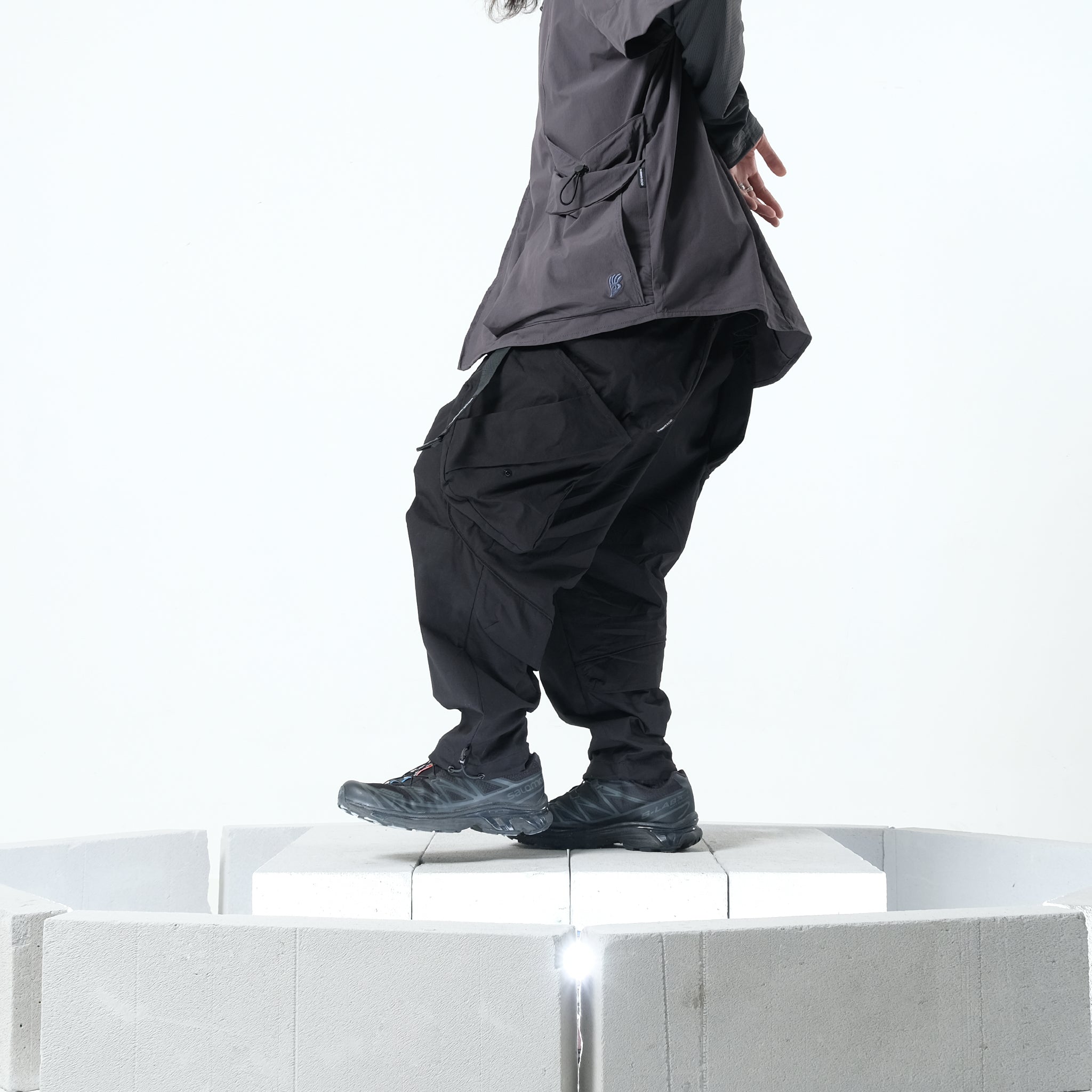 Pre-season LP-113 Expandable Box Pocket Pants (Black)