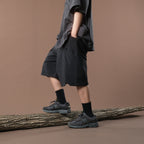 Capsule 02 / CS103 Nylon Slash Pocket Shorts (Black)