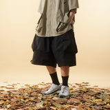 Capsule 01 / CS100 Nylon Orb Shorts (Black)