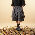 Capsule 01 / CS100 Nylon Orb Shorts (Dark Grey)